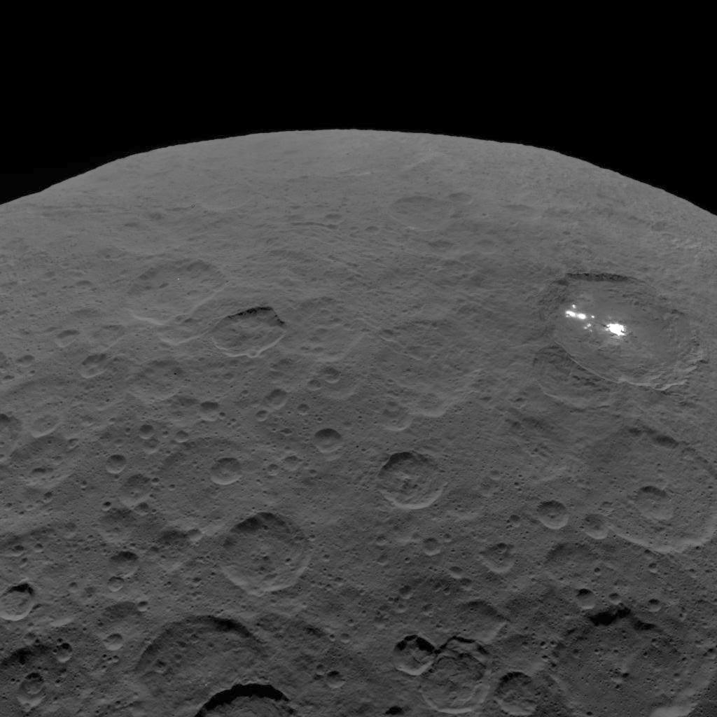 Ceres and salt deposits in Occator Crater