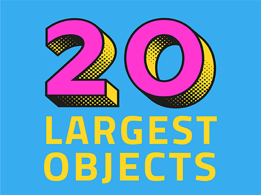 Objects that exist in Space (A to Z) 